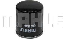 MAHLE OC 534 - Масляний фільтр autozip.com.ua