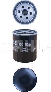 MAHLE OC 535 - Масляний фільтр autozip.com.ua