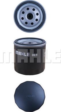 MAHLE OC 5 - Масляний фільтр autozip.com.ua