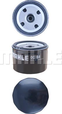 MAHLE OC 64 - Масляний фільтр autozip.com.ua