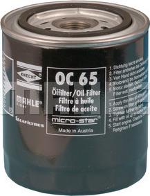 MAHLE OC 65 - Масляний фільтр autozip.com.ua