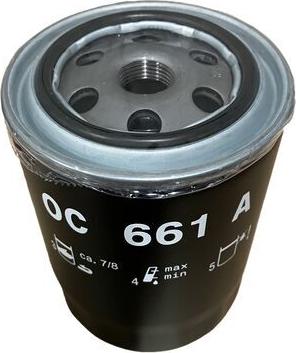 MAHLE OC 661 A - Масляний фільтр autozip.com.ua