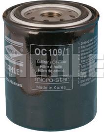MAHLE OC 109/1 - Масляний фільтр autozip.com.ua