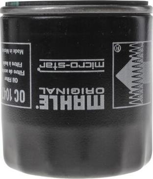 MAHLE OC 1047 - Масляний фільтр autozip.com.ua