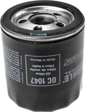 MAHLE OC 1047 - Масляний фільтр autozip.com.ua