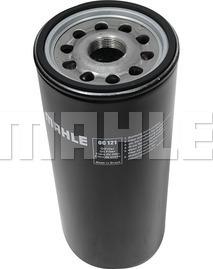 MAHLE OC 121 - Масляний фільтр autozip.com.ua