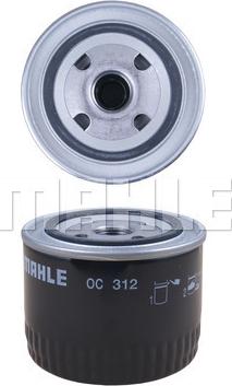 MAHLE OC 312 - Масляний фільтр autozip.com.ua