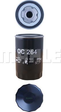 MAHLE OC 264 - Масляний фільтр autozip.com.ua