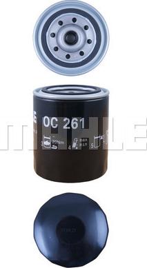 MAHLE OC 26/1 - Масляний фільтр autozip.com.ua