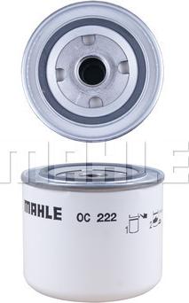 MAHLE OC 222 - Масляний фільтр autozip.com.ua