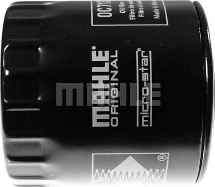 MAHLE OC 713 - Масляний фільтр autozip.com.ua