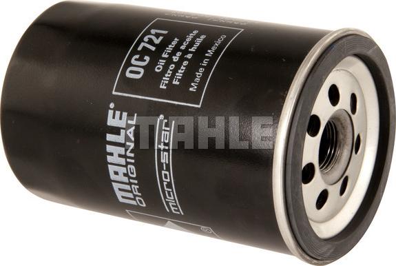 MAHLE OC 721 - Масляний фільтр autozip.com.ua