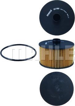 MAHLE OX 968D - Масляний фільтр autozip.com.ua