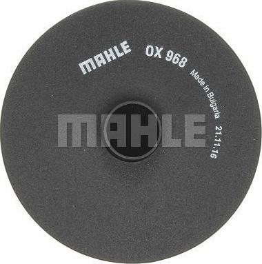 MAHLE OX 968D - Масляний фільтр autozip.com.ua