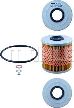 MAHLE OX 91D - Масляний фільтр autozip.com.ua