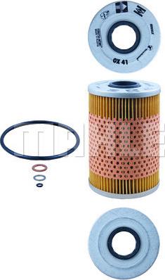 MAHLE OX 41D - Масляний фільтр autozip.com.ua