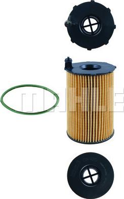 MAHLE OX 420D - Масляний фільтр autozip.com.ua