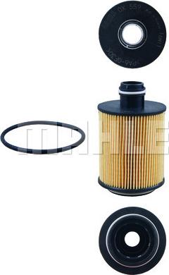 MAHLE OX 559D - Масляний фільтр autozip.com.ua
