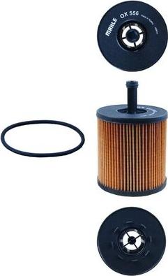 MAHLE OX 556D - Масляний фільтр autozip.com.ua