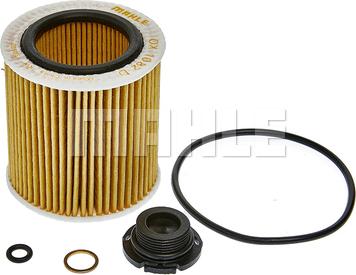MAHLE OX 1082D - Масляний фільтр autozip.com.ua