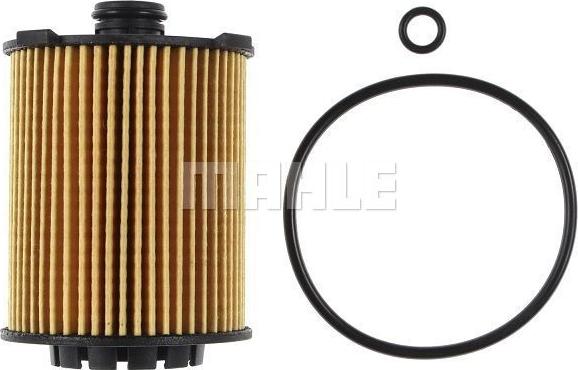 MAHLE OX 1075D - Масляний фільтр autozip.com.ua
