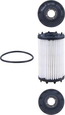 MAHLE OX 1184D - Масляний фільтр autozip.com.ua