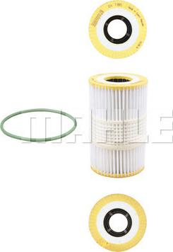 MAHLE OX 1185D - Масляний фільтр autozip.com.ua