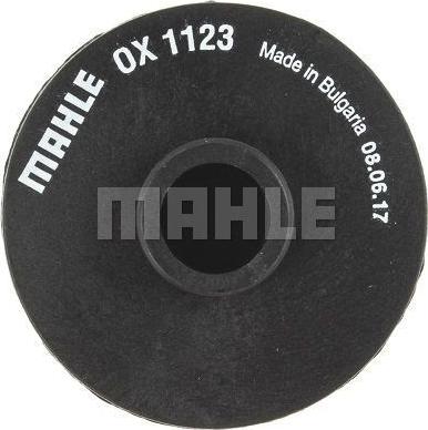 MAHLE OX 1123D - Масляний фільтр autozip.com.ua