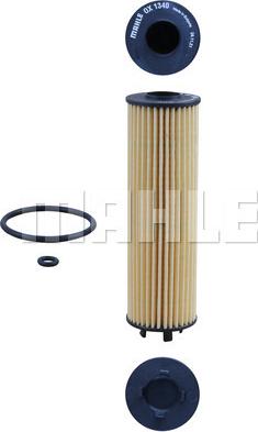 MAHLE OX 1340D - Масляний фільтр autozip.com.ua