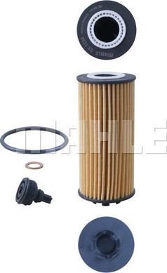 MAHLE OX 1238D - Масляний фільтр autozip.com.ua