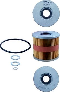 MAHLE OX 122D - Масляний фільтр autozip.com.ua