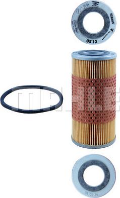 MAHLE OX 12D - Масляний фільтр autozip.com.ua