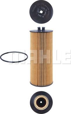 MAHLE OX 174D - Масляний фільтр autozip.com.ua