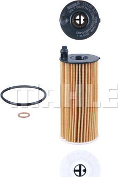 MAHLE OX 813/2D - Масляний фільтр autozip.com.ua