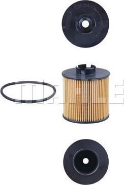 MAHLE OX 341D - Масляний фільтр autozip.com.ua