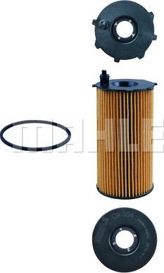 MAHLE OX 354D - Масляний фільтр autozip.com.ua