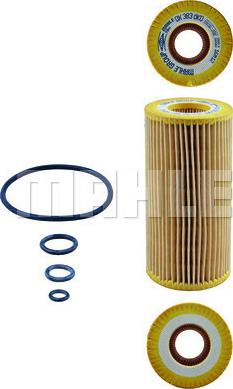 MAHLE OX 383D - Масляний фільтр autozip.com.ua