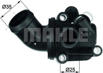 MAHLE TH 14 80 - Термостат, охолоджуюча рідина autozip.com.ua