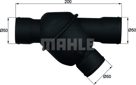 MAHLE TH 24 83 - Термостат, охолоджуюча рідина autozip.com.ua