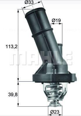 MAHLE TI 342 89 - Термостат, охолоджуюча рідина autozip.com.ua