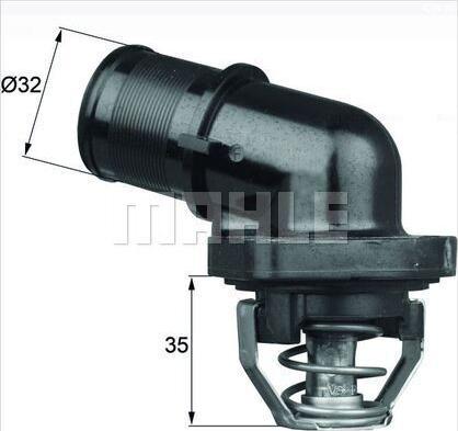 MAHLE TI 314 89 - Термостат, охолоджуюча рідина autozip.com.ua