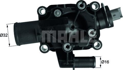 MAHLE TI 210 89 - Термостат, охолоджуюча рідина autozip.com.ua