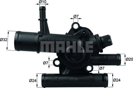 MAHLE TI 217 89 - Термостат, охолоджуюча рідина autozip.com.ua