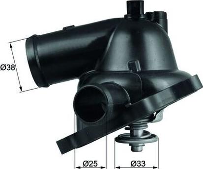 MAHLE TM 23 95 - Термостат, охолоджуюча рідина autozip.com.ua