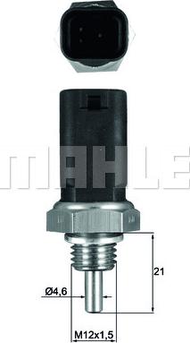 MAHLE TSE 11 - Датчик, температура охолоджуючої рідини autozip.com.ua
