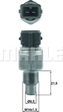 MAHLE TSE 32 - Датчик, температура охолоджуючої рідини autozip.com.ua