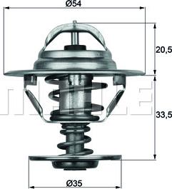 MAHLE TX 8 83D - Термостат, охолоджуюча рідина autozip.com.ua