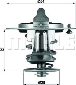 MAHLE TX 72 82 - Термостат, охолоджуюча рідина autozip.com.ua