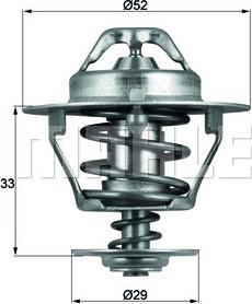 MAHLE TX 77 88D - Термостат, охолоджуюча рідина autozip.com.ua