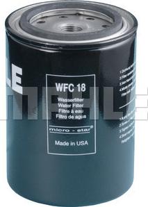 MAHLE WFC 18 - Фільтр для охолоджуючої рідини autozip.com.ua